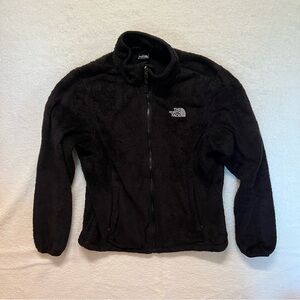 NORTH FACE Women's Full Zip Osito Fleece Black Size M